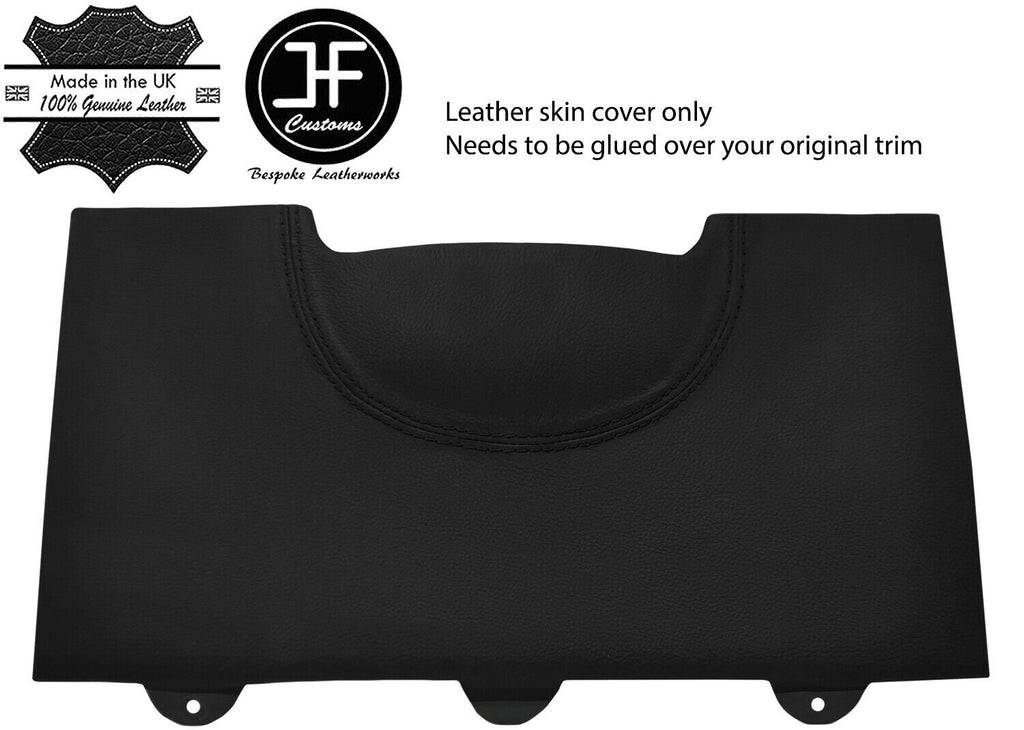 BLACK STITCH KNEE BOLSTER LOWER DASH TRIM LEATHER COVER FITS FORD F150 04-08