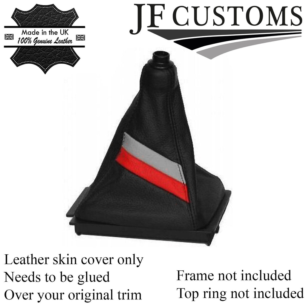 FITS AUDI 80 B4 1991-1995  GEAR SHIFT BOOT GAITER BLACK LEATHER CUSTOM NEW