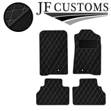 WHITE DIAMOND VINYL 4X TAILORED FLOOR CARPET FOR SSYANGYONG KYRON SWB 07-21 JF1