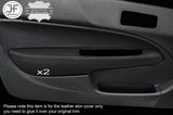 BLACK STITCH 2X DOOR ARMREST LEATHER COVERS FITS HONDA CIVIC EK3 EK4 EJ9 96-00