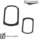 BLACK STI. LEATHER GEAR+SURROUND COVERS+FRAME FOR HYUNDAI STAREX H-1 H200 97-06