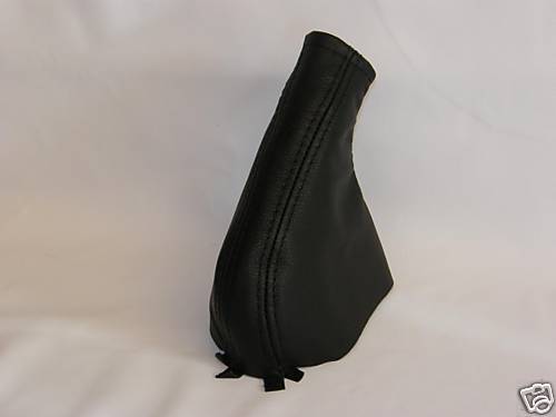 FITS FORD MONDEO COUGAR HANDBRAKE GAITOR BLACK LEATHER CUSTOM NEW MADE IN UK