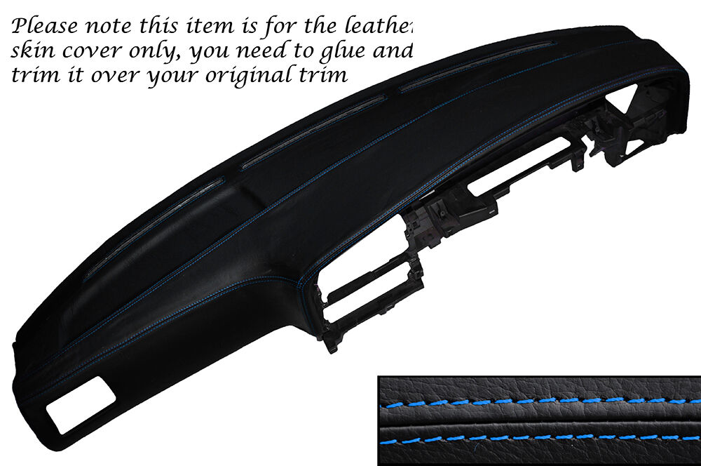 BLUE STITCH DASH DASHBOARD LEATHER COVER FITS TOYOTA HILUX 4 RUNNER 89-95