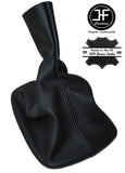 BLACK STITCHING REAL LEATHER MANUAL GEAR GAITER FITS PORSCHE 944 1985-1991