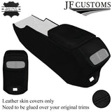 BLACK STITCH LEATHER FULL CENTRE CONSOLE COVER FOR VAUXHALL INSIGNIA MK2 17-21