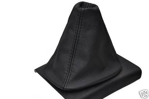 BLACK LEATHER FITS VW GOLF MK1 MK2 MK3 VENTO JETTA GTI GEAR GAITER CUSTOM NEW
