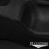 BLACK STITCH FRONT CENTRE CONSOLE LEATHER COVER FITS VW  SCIROCCO MK3 CUSTOM NEW