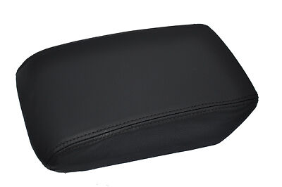 BLACK STITCH FITS VW SCIROCCO 2008+ LEATHER ARMREST COVER LEATHER MADE IN UK
