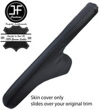 BLACK STITCH CARBON FIBER VINYL HANDBRAKE GAITER FOR FORD FIESTA MK6 MK7 02-08