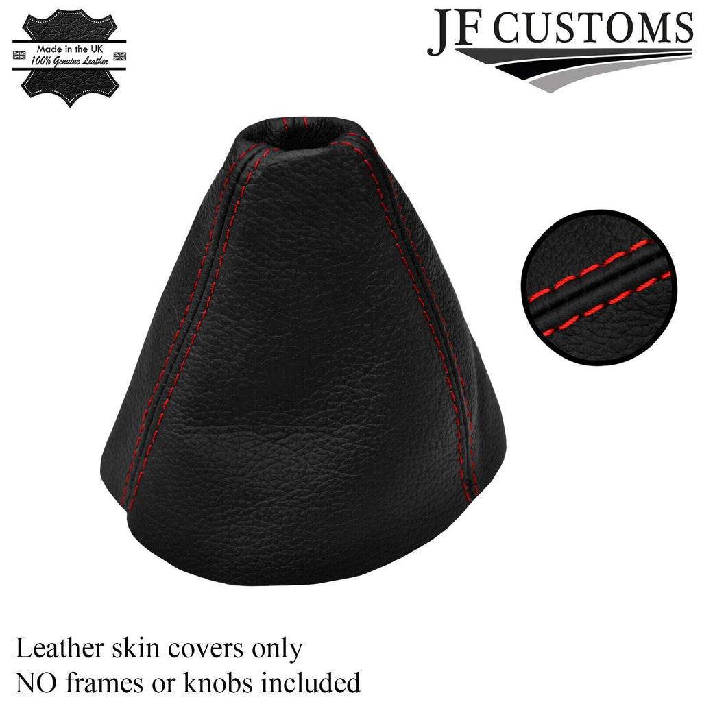 RED DOUBLE STITCH  FITS HONDA CIVIC FK2 S TYPE S MK8 2006- 2012 GAITER LEATHER