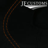 TAN STITCH LEATHER REAR QUARTER PANEL COVERS FITS MITSUBISHI GTO 3000 GT