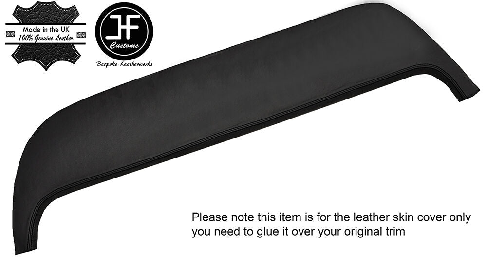 BLACK STITCHING DASH DASHBOARD PAD LEATHER COVER FITS WESTFIELD CUSTOM NEW