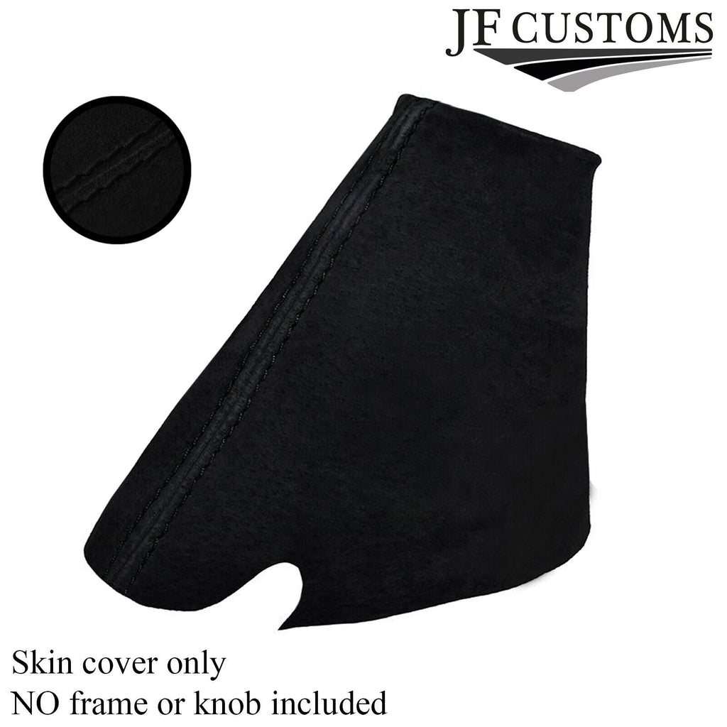 BLACK STITCHING SUEDE HANDBRAKE GAITER FITS LAND ROVER DISCOVERY MK1 MK2 95-04