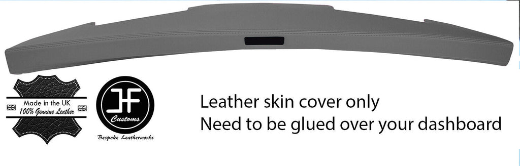 GREY TOP GRAIN LEATHER TOP DASH COVER FOR MINI CLASSIC ROVER COOPER STYLE 2