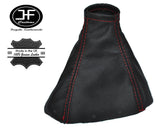 RED STITCH MANUAL LEATHER GEAR STICK GAITER FITS CHEVROLET CRUZE 2010-2015