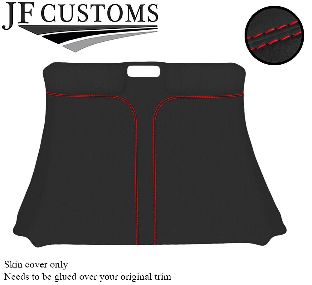 RED STITCH ROOF HEADLINING LINER DARK GREY LUXE COVER FOR TOYOTA SUPRA MK4