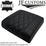 BLACK STITCH CONSOLE CUBBY BOX LID COVER FOR LAND ROVER DEFENDER 07-16 DSG3