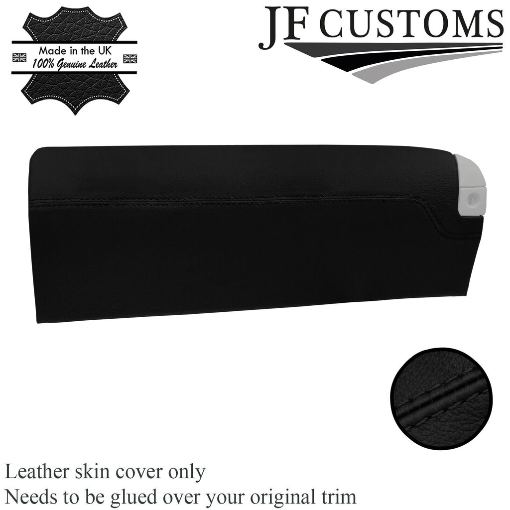 BLACK STITCH ITALIAN LEATHER GLOVEBOX COVER FOR LEXUS IS220 IS250 2005-2010