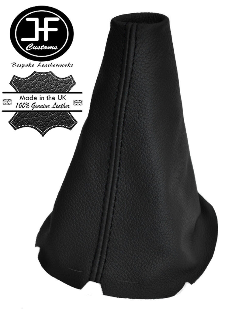 BLACK STITCH REAL LEATHER MANUAL GEAR GAITER FITS MAZDA FAMILIA PROTEGE 98-03