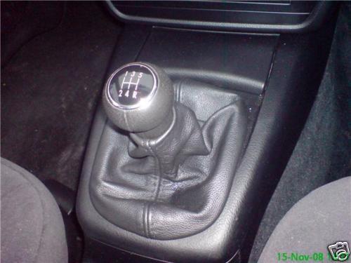 FITS VW PASSAT BLACK LEATHER GEAR GAITER SHIFT BOOT 01-2005 CUSTOM NEW