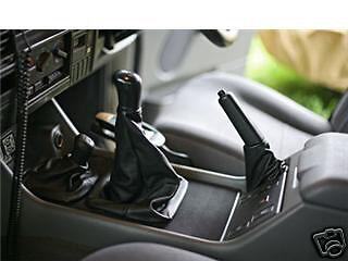 FITS LAND ROVER DISCOVERY TDI HI/LO GEAR HANDBRAKE GAITERS CUSTOM NEW MADE IN UK