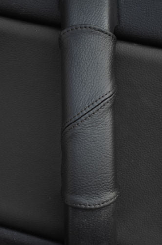 FITS MAZDA RX8 2003+ REAR 2X DOOR HANDLE COVERS BLACK ST CUSTOM NEW MADE IN UK