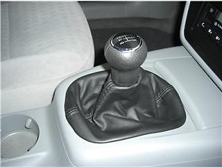 FITS VW PASSAT BLACK LEATHER GEAR GAITER SHIFT B5 FL 01-05 CUSTOM NEW MADE IN UK