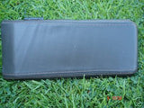 FITS PORSCHE 924 944 968 CONSOLE LID COVER BROWN LEATHER CUSTOM NEW MADE IN UK