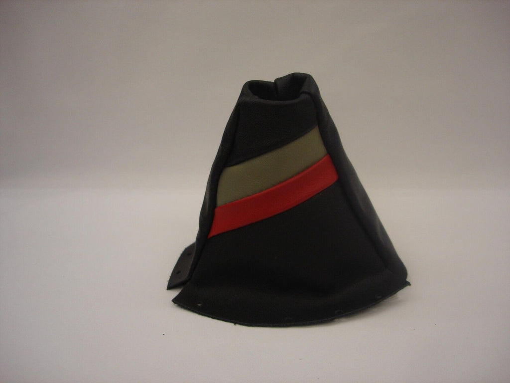 FITS AUDI TT BLACK GEAR GAITER LEATHER SHIFT BOOT NEW // CUSTOM NEW MADE IN UK