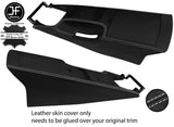 WHITE STITCH CENTRE CONSOLE LEATHER COVER FITS NISSAN 350Z 33Z 2003-2009