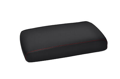 FITS NISSAN PATHFINDER 02-07 LEATHER ARMREST COVER red st CUSTOM NEW MADE IN UK