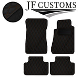 TAN DIAMOND VINYL 4X TAILORED FLOOR CARPETS FOR MERCEDES C CLASS W202 93-00 JF1