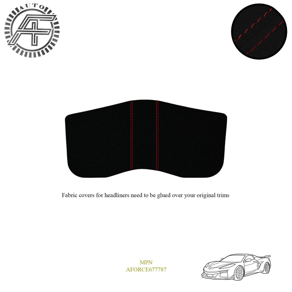 LUXE SUEDE CUSTOM HEADLINER CORVETTE C8 2-DOOR HARDTOP 2020-PRESENT MADE IN UK
