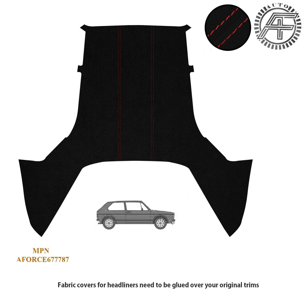 LUXE SUEDE HEADLINER COVER FITS VW GOLF MK1