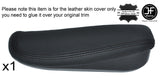 BLACK STICH 1X SEAT ARMREST COVERS FOR CITROEN NEMO PEUGEOT BIPPER FIAT FIORINO