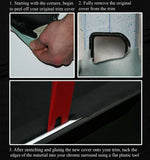 D RED STITCH D GREY SUEDE 2X DASH TRIM COVERS FOR RANGE ROVER SPORT L494 13-21