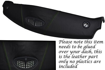 GREEN STITCH FITS BMW MINI ONE COOPER S R50 R53 2001-2006 DASH LEATHER COVER