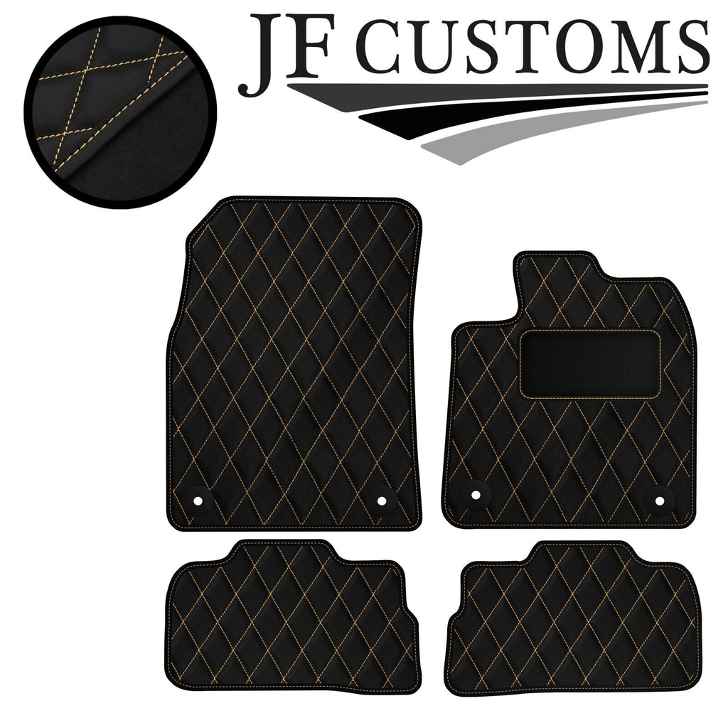 CREAM DIAMOND VINYL 4X TAILORED FLOOR CARPET FOR SUZUKI KIZASHI  09-21 JF1