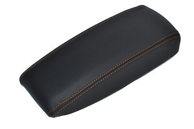 FITS TOYOTA TRUENO orange stitch LEATHER ARMREST COVER CUSTOM NEW MADE IN UK