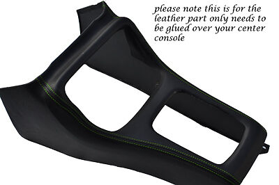 GREEN STITCH FITS HONDA CIVIC &TYPE R EK4 95-01 GEAR SURROUND LEATHER COVER ONLY