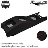 FITS LOTUS ELAN M100 S2 TURBO D RED STITCH LEATHER CENTRE CONSOLE TRIM COVER