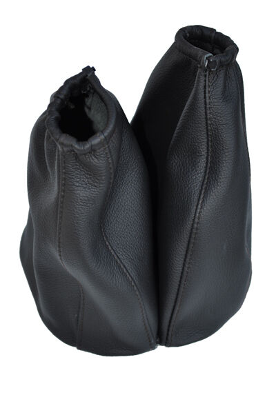 black stitch FITS Ford tractor 40 series SL Duel Power leather gear gaiter new