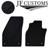 BLUE DIAMOND STITCH VINYL 4XTAILORED FLOOR CARPET FOR VOLVO C30 AUTO 06-13 JF1