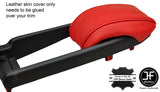 RED REAL LEATHER ASSY ARMREST LID COVER FITS LEXUS NX 2014-2017 CUSTOM NEW