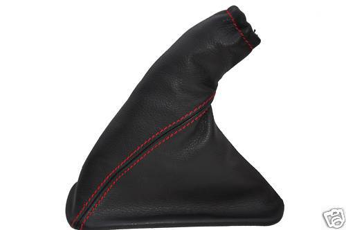 FITS OPEL ASTRA MK3 LEATHER HANDBRAKE GAITER RED ST CUSTOM NEW MADE IN UK