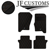 TAN DIAMOND VINYL 4X TAILORED FLOOR CARPET FOR RANGE ROVER SPORT 09-13 JF1