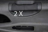 black stitch FITS FIAT PEUGEOT EXPERT CITRIOEN DISPATCH 2X DOOR HANDLE COVERS