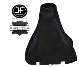 BLUE STICH LEATHER GEAR GAITER FITS SEAT LEON MK2 FR CUPRA TOLEDO MK3 ALTEA XL