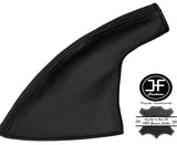 BLACK STITCH REAL LEATHER HANDBRAKE GAITER FITS HONDA PRELUDE MKV 97-01 COUPE