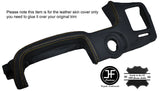 YELLOW STITCH DASH STEERING TRIM LEATHER COVER FITS TOYOTA MR2 MK2 1989-2000